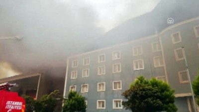 Esenyurt'ta fabrika yangını (1) - İSTANBUL 