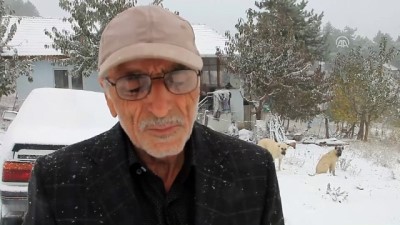 kar kalinligi - Mevsimin ilk karı düştü - MANİSA  Videosu