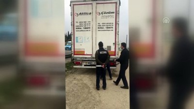 Tır dorsesinde 4 düzensiz göçmen yakalandı - EDİRNE 