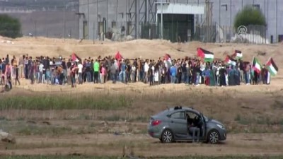 insani kriz - Gazze sınırındaki 'Büyük Dönüş Yürüyüşü' gösterileri 31'inci cumasında (2) - GAZZE Videosu