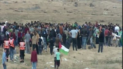 Gazze sınırındaki 'Büyük Dönüş Yürüyüşü' gösterileri 31'inci cumasında (4) - GAZZE