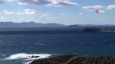 gunes enerjisi -  Kardak Kayalıkları'nın 1 mil uzağındaki kule tamamlandı  Videosu