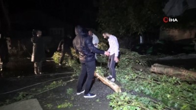 karayollari -  Sağanak ve fırtınanın şiddeti gün ağarınca ortaya çıktı  Videosu