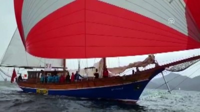 eros - 'The Bodrum Cup' yelken yarışlarına rüzgar engeli - MUĞLA  Videosu