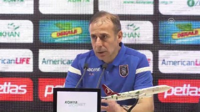 Atiker Konyaspor-Medipol Başakşehir maçının ardından - Abdullah Avcı - KONYA