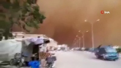  - Irak’ta Toz Fırtınası Bine Yakın Kişiyi Hastanelik Etti 