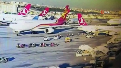 ucak kazasi -  Atatürk Havalimanı’nda uçak kazasını TGS personeli önledi Videosu