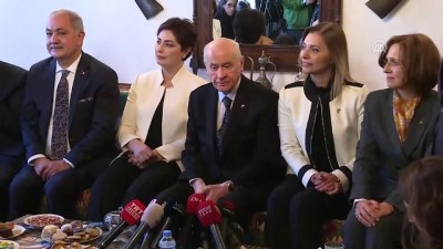 basin mensuplari - Bahçeli - Gökçek'e adaylık teklifi - ANKARA Videosu
