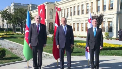 Çavuşoğlu, Azerbaycan ve Gürcistan Dışişleri Bakanları ile görüştü - İSTANBUL 