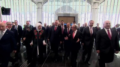 Cumhurbaşkanı Erdoğan, yeni havalimanında - Konuk liderlerle toplu fotoğraf çekimi - İSTANBUL