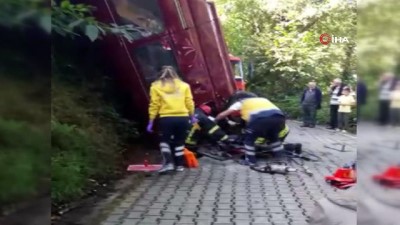 devlet hastanesi -  Rize’de minibüs takla attı: 2 yaralı Videosu