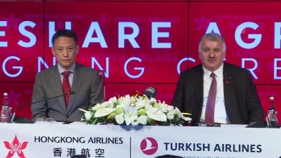 imza toreni - THY ile Hong Kong Hava Yolları arasında kod paylaşımı anlaşması - İSTANBUL Videosu