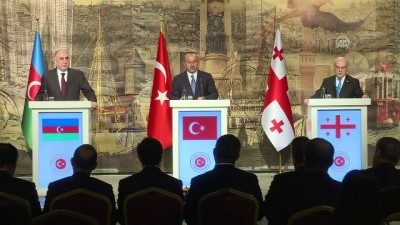 'Türkiye-Azerbaycan-Gürcistan Üçlü Dışişleri Bakanları Toplantısı' - Memmedyarov-Zalkaliani - İSTANBUL 