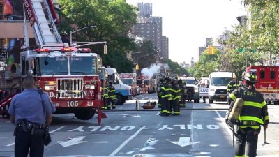 Apartman yangını: 14 yaralı - NEW YORK