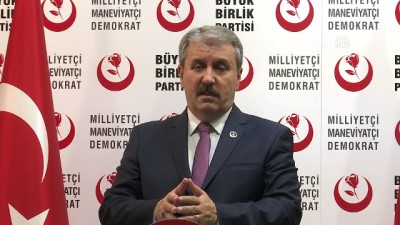 enflasyon rakamlari - BBP Genel Başkanı Destici: 'Fırsatçı, stokçu varsa devlet bunu açığa çıkaracak ve gereğini yapacak' - ANKARA  Videosu