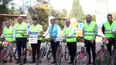 kalp sagligi - Belediye Meclisi üyeleri toplantıya bisikletle gitti - BİLECİK  Videosu