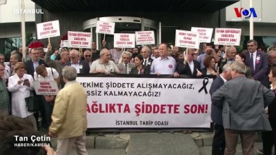 İstanbul Tabip Odası Doktor Cinayetini Protesto Etti