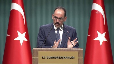 Kalın: '(İdlib) Bütün yükün Türkiye'nin omuzlarına yüklenmesi doğru değil' - ANKARA