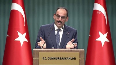 Kalın: '(McKinsey iddiaları) Türkiye Cumhuriyeti ekonomisini ilgili birimleri yönetir' - ANKARA