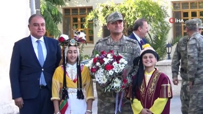  2’inci Ordu Komutanı Orgeneral Temel'den, Kilis Valisi'ne veda ziyareti