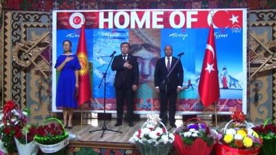 sivil toplum kurulusu - Cumhuriyet'in 95. yılı kutlanıyor - BİŞKEK  Videosu