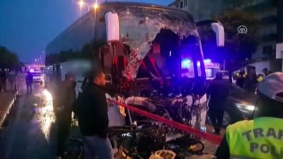 yolcu otobusu - Otobüs tıra çarptı: 17 yaralı - ZONGULDAK Videosu