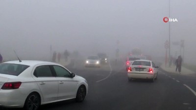  Silivri’de yoğun sis 