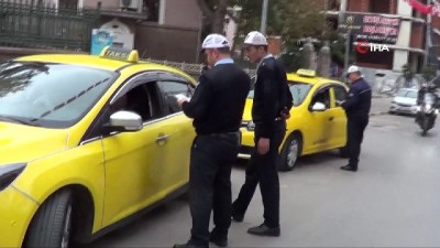 taksim -  Balıkesir'de ticari taksilere uygulama Videosu