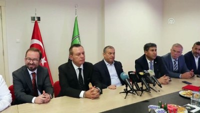 Denizlispor Başkanı Üstek, görevini Çetin'e devretti - DENİZLİ