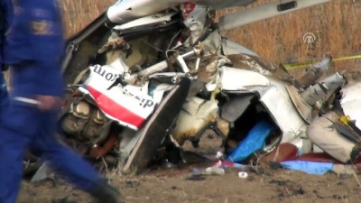 sivil havacilik - Düşen uçağın enkazında inceleme - ANTALYA Videosu