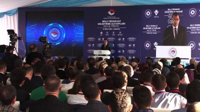Milli Teknoloji Geliştirme Altyapıları Açılış Töreni - TÜBİTAK Başkanı Mandal - ANKARA