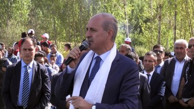 kan golu - AK Parti Genel Başkanvekili Numan Kurtulmuş: 'Bu coğrafyanın kaderi kardeşliktir, birliktir, dirliktir' - VAN Videosu