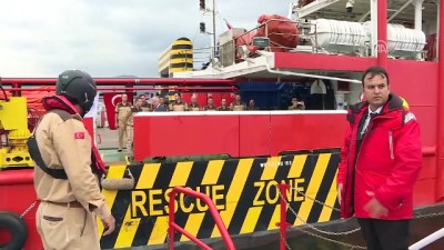 gemi trafigi - Kocaeli Körfezi Deniz Kirliliğine Acil Müdahale Bölgesel Tatbikatı (1) - KOCAELİ Videosu
