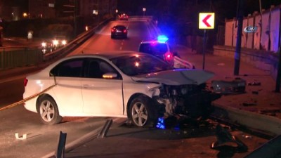 direksiyon -  Beyoğlu’nda kaza yapan sürücü aracını bırakıp kaçtı  Videosu