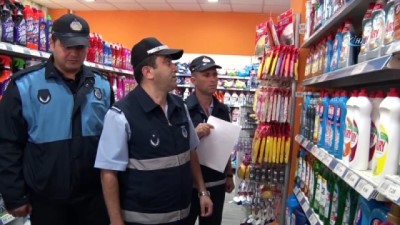 at eti -  Büyükşehir zabıtadan marketlere etiket baskını  Videosu