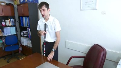 engelli ogretmen - Görme engelliler bulundukları yerde üniversite sınavına hazırlanabilecek - ANKARA  Videosu