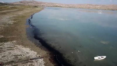 balik turu - Karataş Gölü'ndeki su kuşları havadan görüntülendi - BURDUR  Videosu