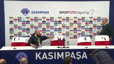 teknik direktor - Kasımpaşa - Göztepe maçının ardından - Mustafa Denizli - İSTANBUL Videosu