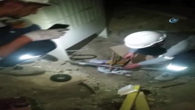 kacak kazi -  Organize kaçak elektrik kazısına suçüstü  Videosu