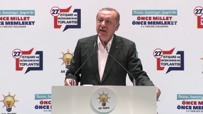 Cumhurbaşkanı Erdoğan: '(Kılıçdaroğlu'nun açıklamaları )Biz bu zatın iftiralarını yüzüne vurmaktan yorulduk' - ANKARA 