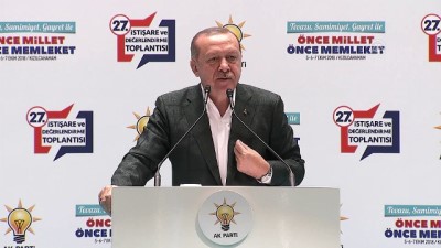 manipulasyon - Cumhurbaşkanı Erdoğan: '(Kılıçdaroğlu'nun açıklamaları)Türkiye'de bir defa kriz yok, önce bir ekonomiyi öğren' - ANKARA  Videosu