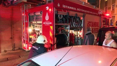 Fatih'te gecekondu yangını - İSTANBUL 