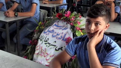 Gazzeli şehit çocuğun okulunda sessizlik ve hüzün hakim - GAZZE