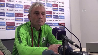 teknik direktor - Boluspor-Giresunspor maçının ardından -  Güney ve Karafırtınalar - BOLU Videosu