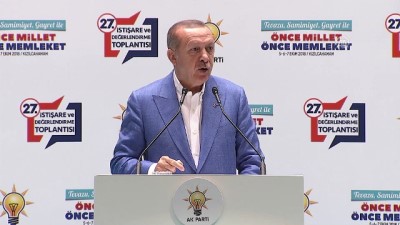 Cumhurbaşkanı Erdoğan: 'Bizi üzüntüye gark eden zihniyetin en büyük temsilcisi anamuhalefet partisi CHP'dir' - ANKARA 