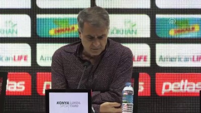 Atiker Konyaspor-Beşiktaş maçının ardından - Şenol Güneş - KONYA 