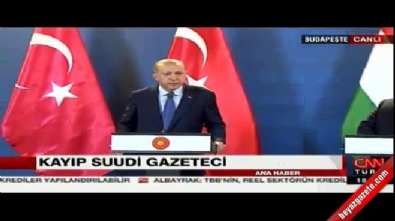 macaristan - Erdoğan: Suudi Arabistan iddiayı ispatlamak zorunda Videosu