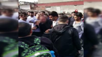 meydan dayagi -  Arnavutköy’de öğrencileri taciz ettiği iddia edilen kişiye meydan dayağı  Videosu