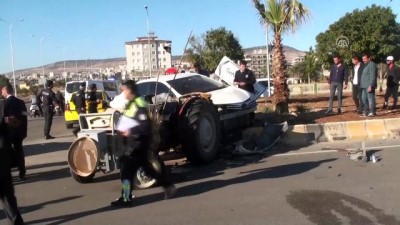 Kilis'te trafik kazası: 3 yaralı
