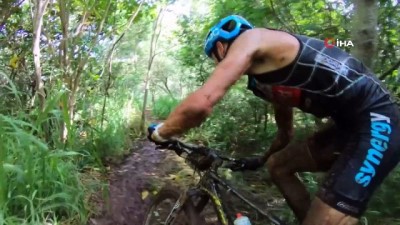 bisiklet yarisi - Xterra Triatlon şampiyonası göz doldurdu  Videosu